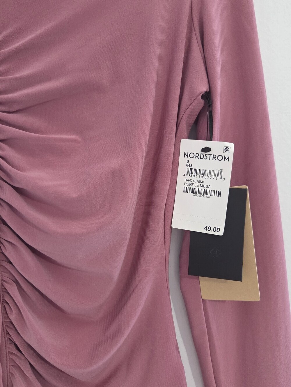 Halogen Ruched Blouse NWT - Picture 8 of 9